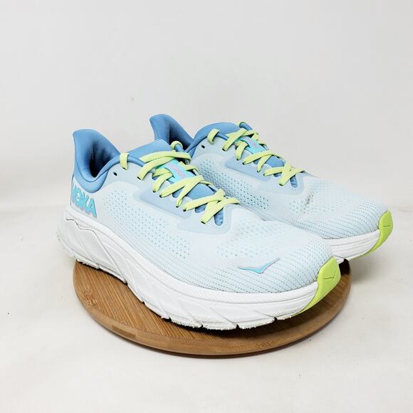 Hoka One One Arahi 7 Shoes Womens 8.5 B Blue Comfort Training Walking Running - Picture 7 of 14